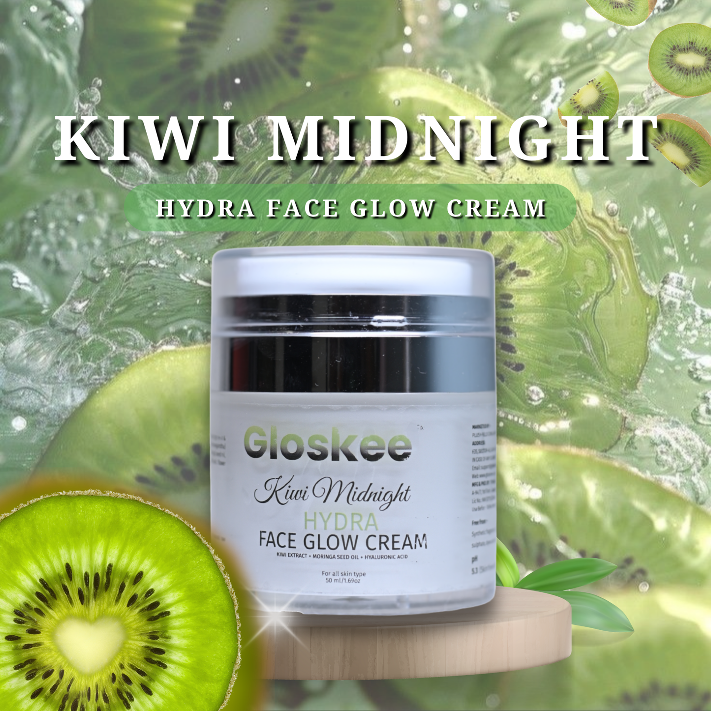Face Glow Cream (Kiwi Extracts & hydra face glow)