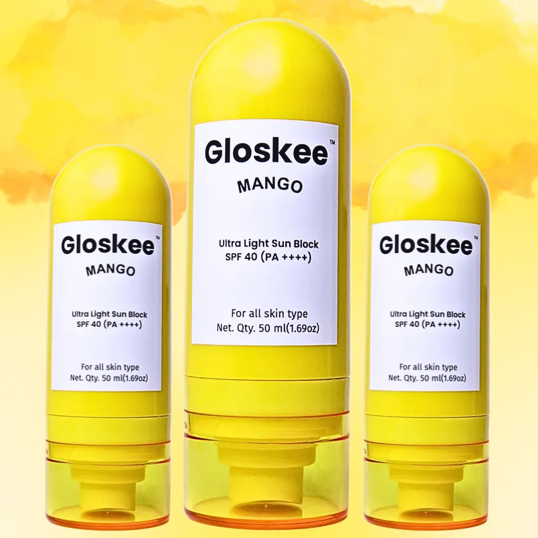 Sunscreen (Mango Ultra Light Sun Block SPF 40 Plus Moisturizer)