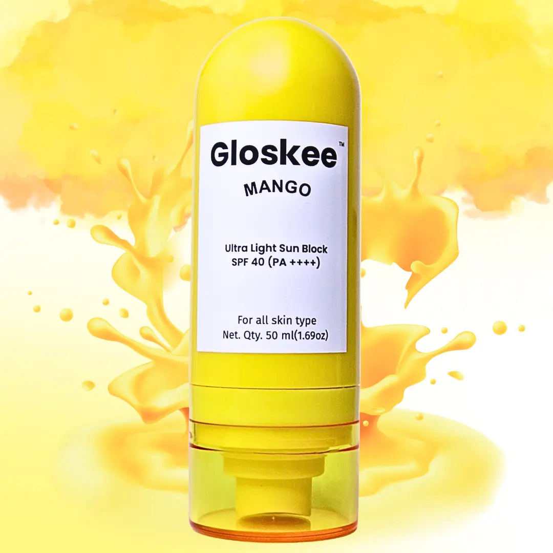 Sunscreen (Mango Ultra Light Sun Block SPF 40 Plus Moisturizer)